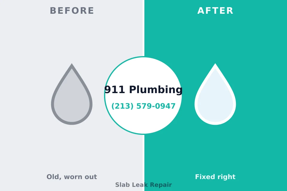 Before and after: plumbing company Accokeek, MD